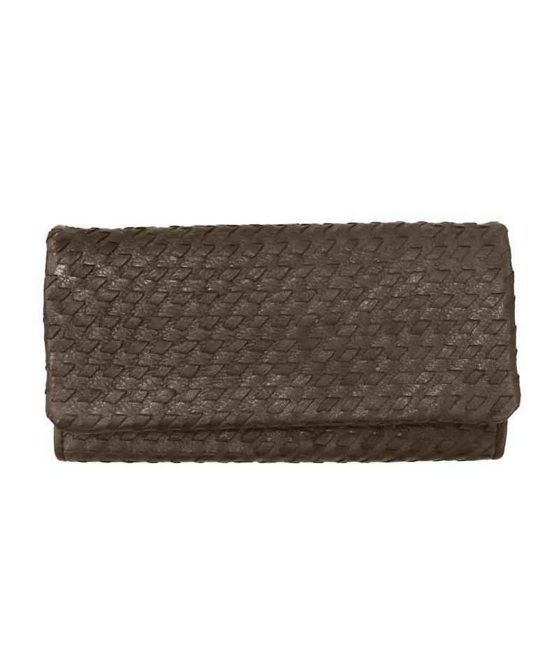 BZNA Berlin Sneza Braun Wallet Leather Leder Portemonnaie Geldbörse Clutch
