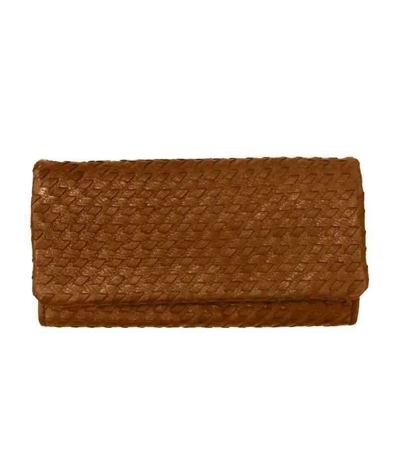 BZNA Berlin Sneza Cognac Wallet Leather Leder Portemonnaie Geldbörse Clutch