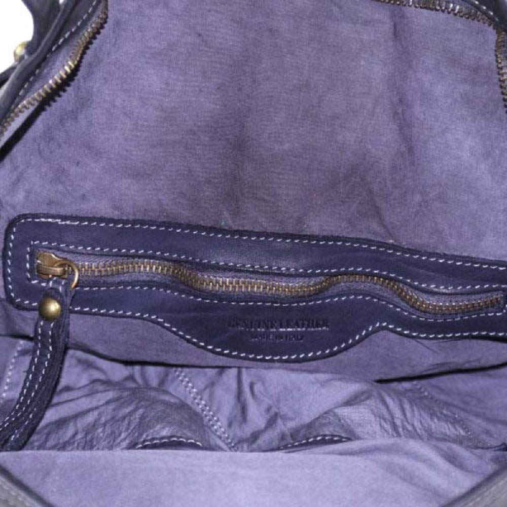 BZNA Bag Gabi gelb Backpacker Designer Rucksack Damenhandtasche Schultertasche Leder Nappa ItalyNeu - B Z N A