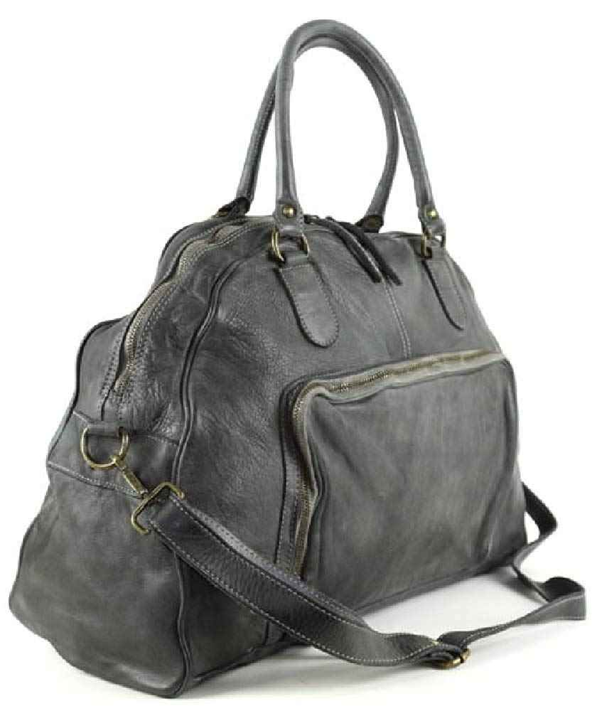 BZNA Bag Camilla gelb yellow Italy Designer Weekender Damen Handtasche Schultertasche Tasche Schafsleder Shopper Neu