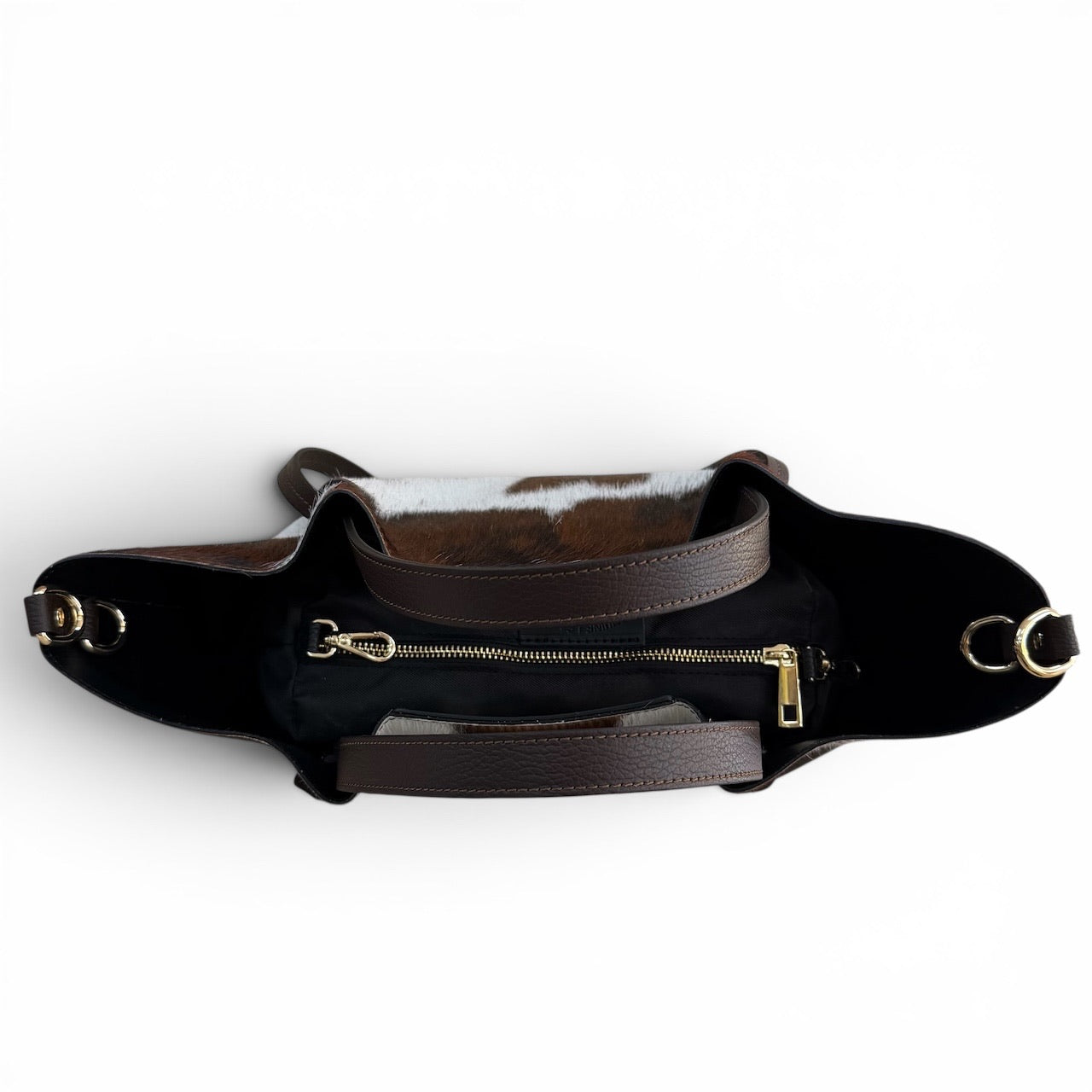 BZNA BagBO6900 Cavalino Echtfell Italy Damen Shopper Handtasche Schultertasche Tasche - B Z N A