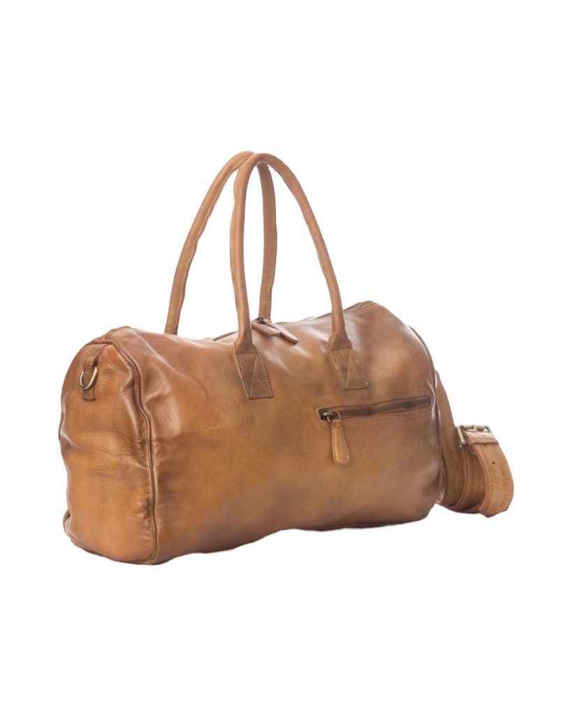 BZNA Bag Antonio Vintage Cognac Italy Designer Weekender Reise Tasche Handtasche Schultertasche Leder Shopper Neu