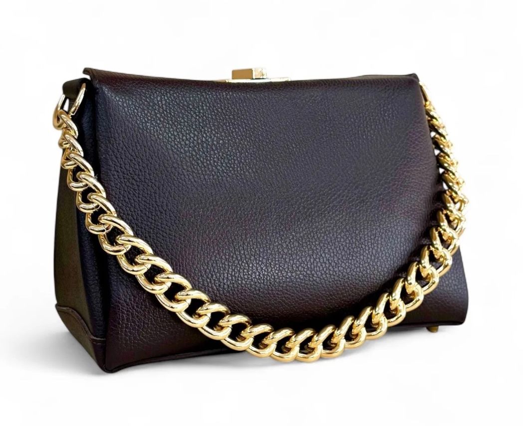 BZNA Bag Lahia Moro Leder Italy Damen Handtasche Schultertasche Tasche - B Z N A