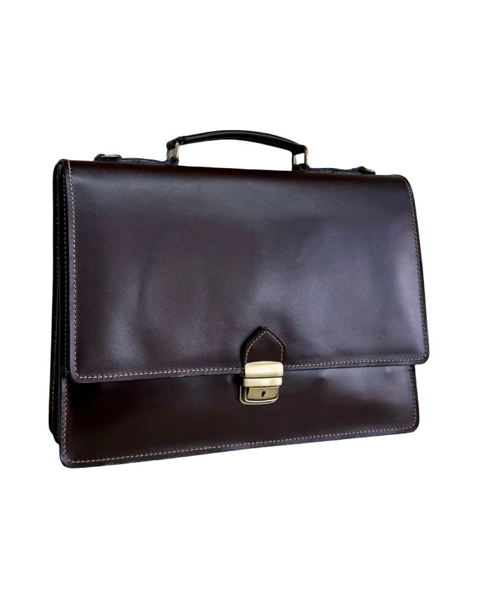 BZNA Bag Ivo Moro Business Aktentasche Designer Ledertasche Schultertasche Unisex - B Z N A