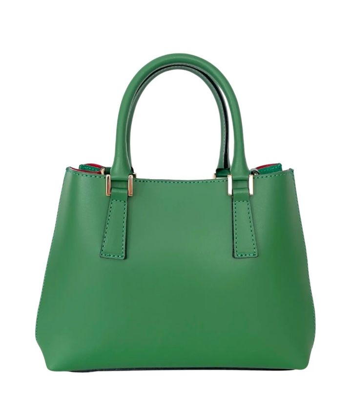 BZNA Bag Brenda Esmerald Leder Italy Damen Handtasche Schultertasche Tasche - B Z N A