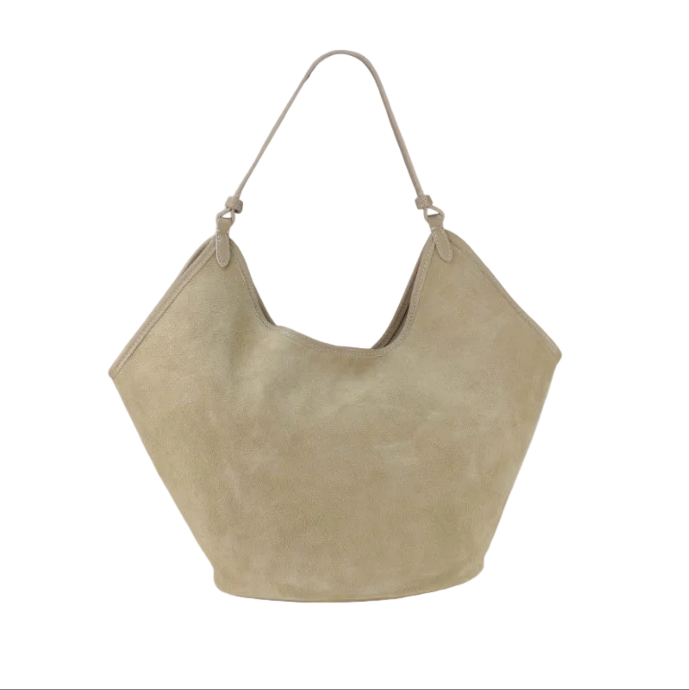 BZNA Bag Tanjia Taupe Wildleder Italy Damen Handtasche Schultertasche Tasche BZNA6033 - B Z N A