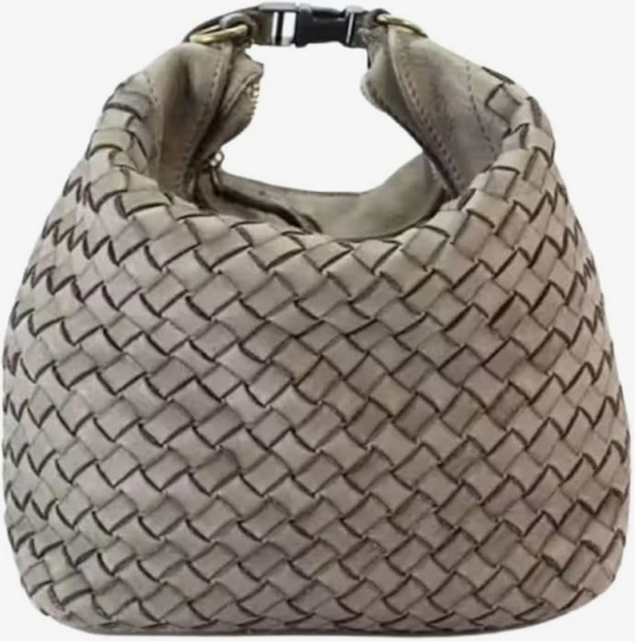 BZNA Bag Babsi klein Taupe Designer Beutel Handtasche Schultertasche - B Z N A