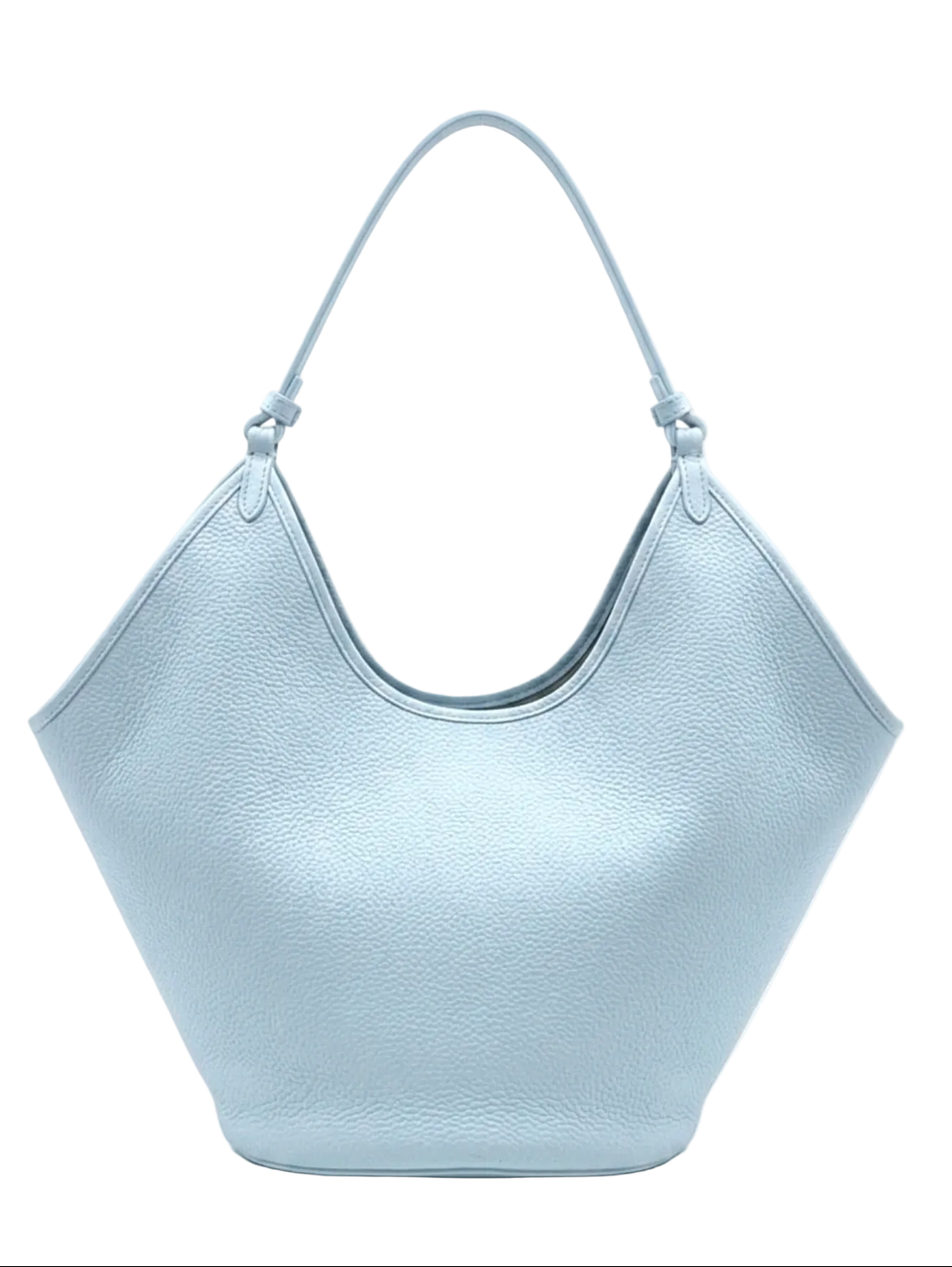 BZNA Bag BO686 Ice Blue Leder Italy Damen Shopper Handtasche Schultertasche Tasche - B Z N A