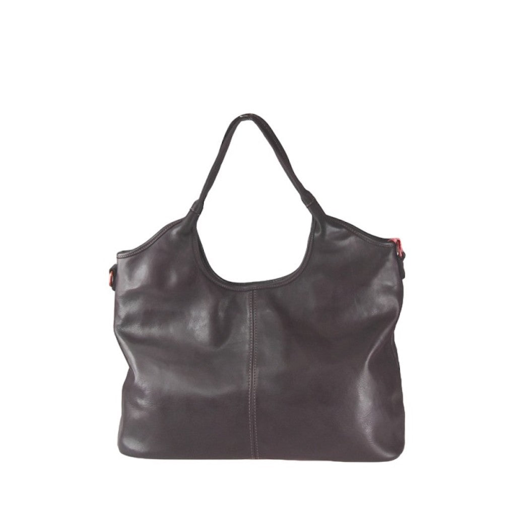 BZNA Bag Zinnia Braun Italy Designer Handtasche Schultertasche Tasche Leder Shopper - B Z N A