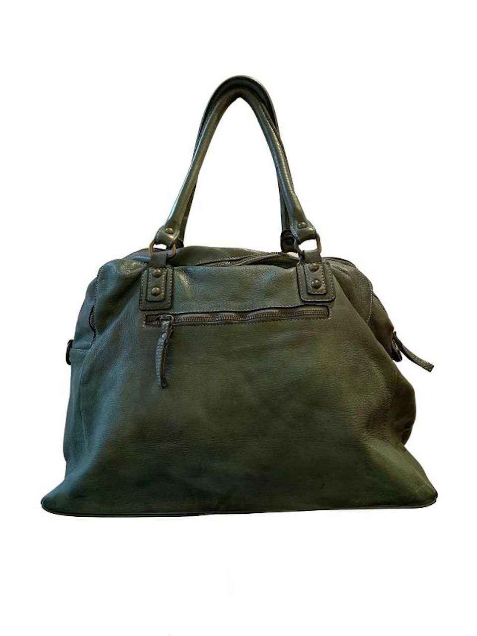 BZNA Bag Lue Grün Italy Designer Messenger Damen Handtasche Schultertasche Shopper