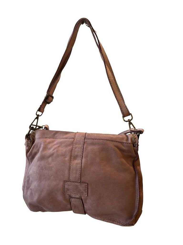 BZNA Bag Luna rosa Italy Designer Clutch Umhängetasche Ledertasche Damen Handtasche Schultertasche Tasche Leder Shopper Neu