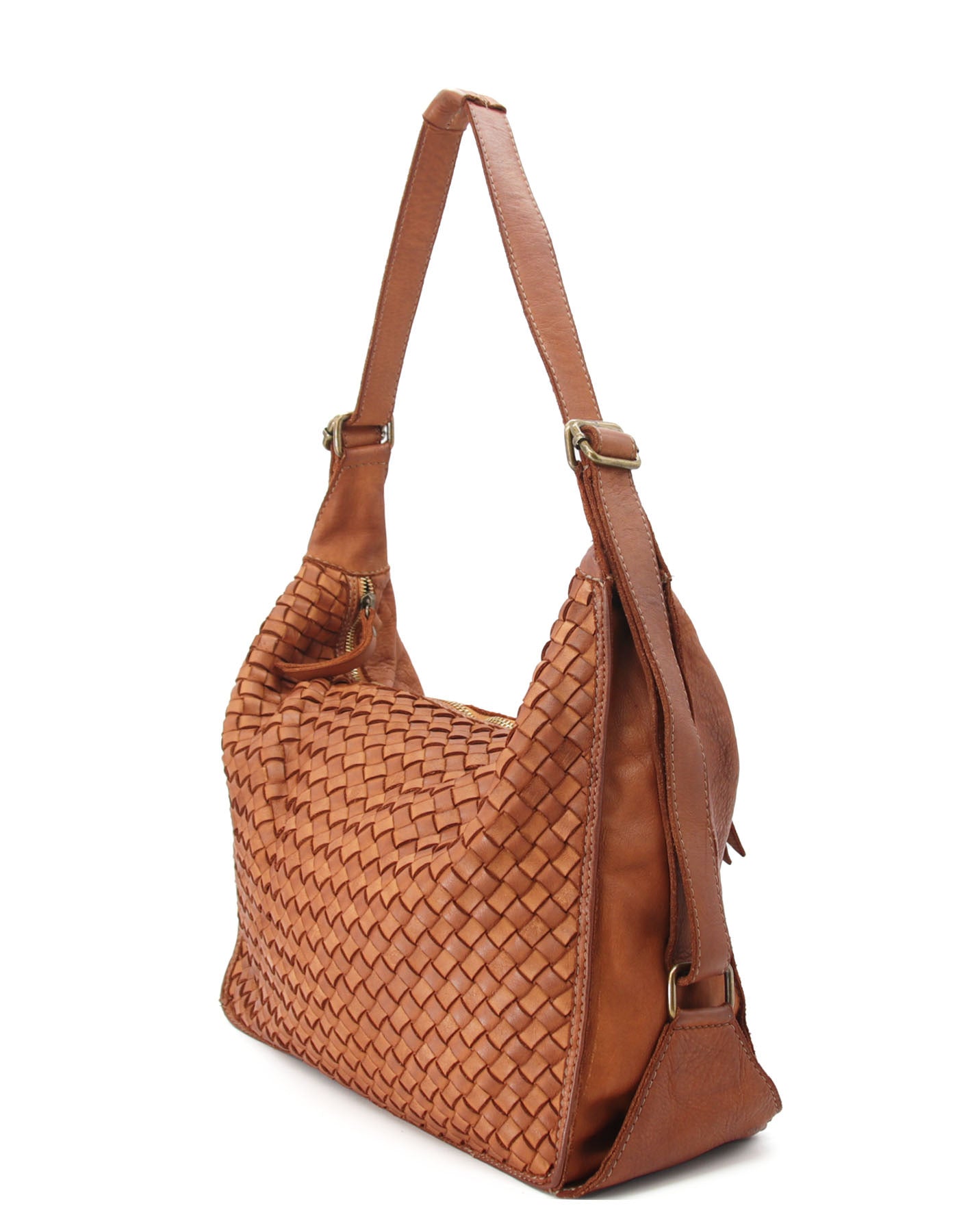 BZNA Bag Lory Braun Backpacker Designer Rucksack Damenhandtasche Schultertasche - B Z N A