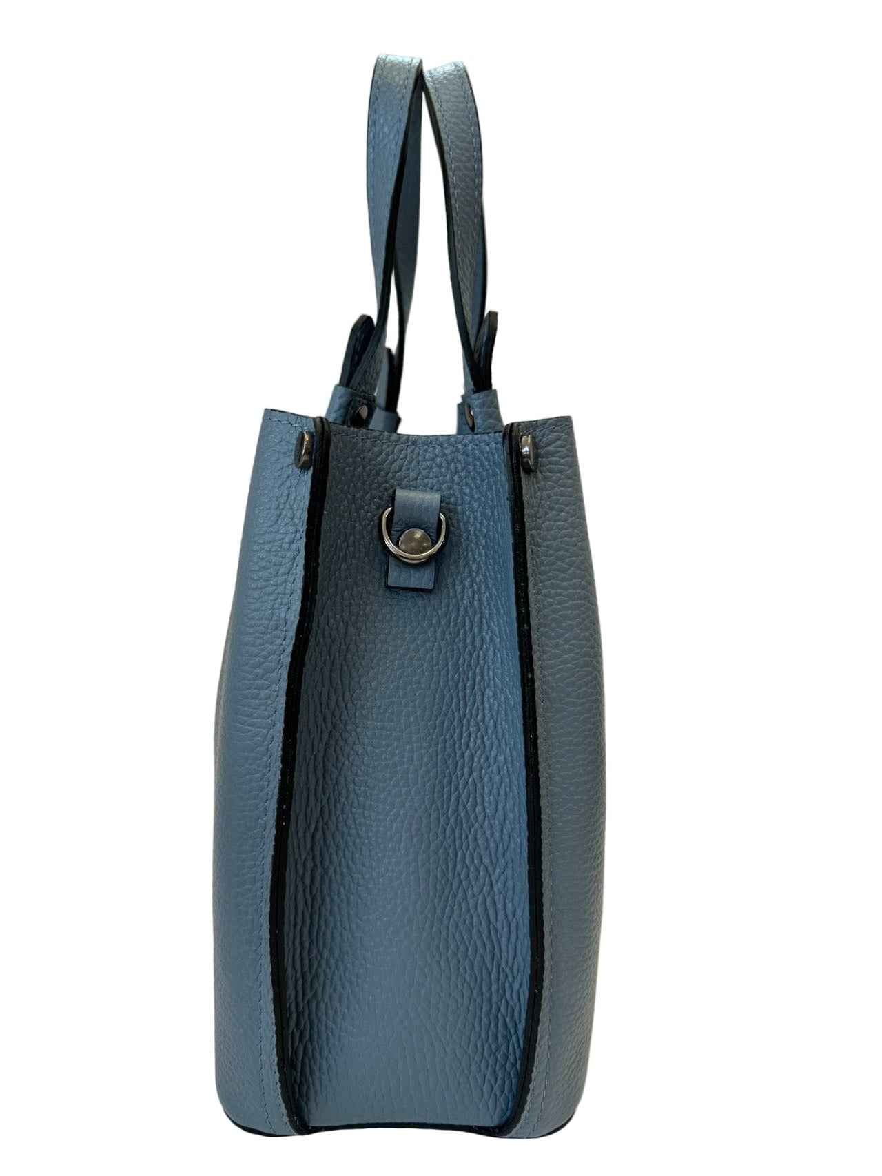 BZNA Bag Hana Weiß Leder Italy Damen Handtasche Schultertasche Tasche