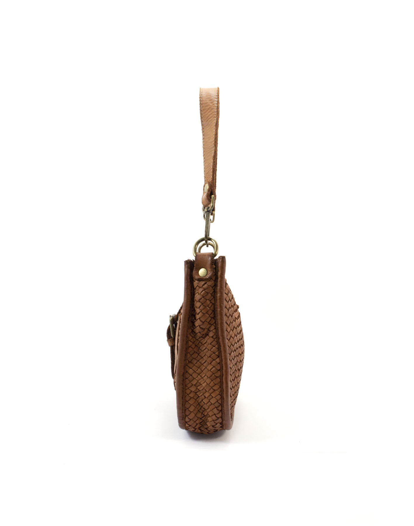 BZNA Bag Krista  Cognac  Italy Designer Beutel Umhängetasche Damen Handtasche - B Z N A