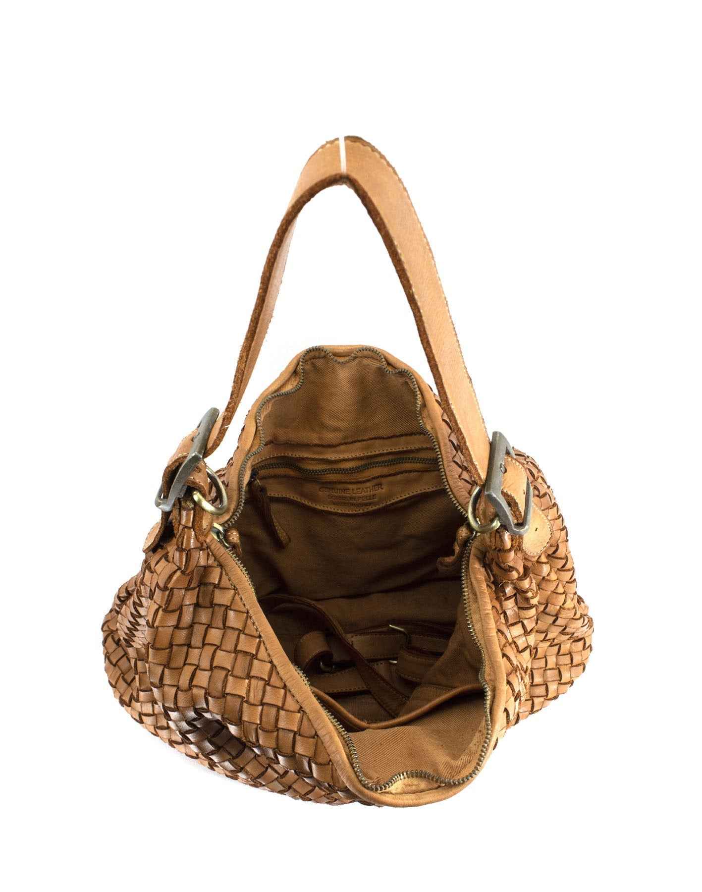 BZNA Bag Amira Schwarz Italy Designer Damen Handtasche Schultertasche Tasche