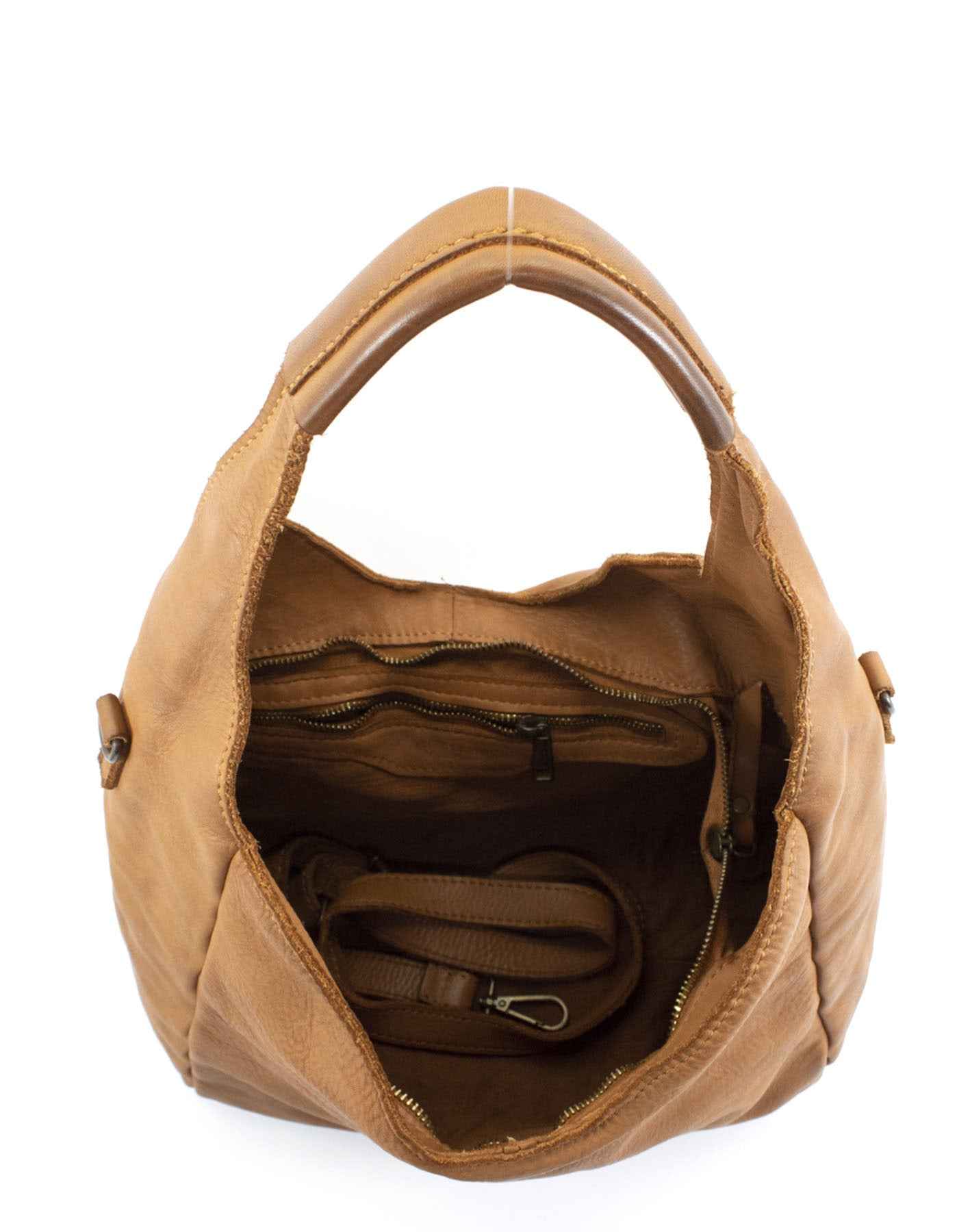 BZNA Bag Dahlia Grün Italy Designer Damen Handtasche Schultertasche Tasche