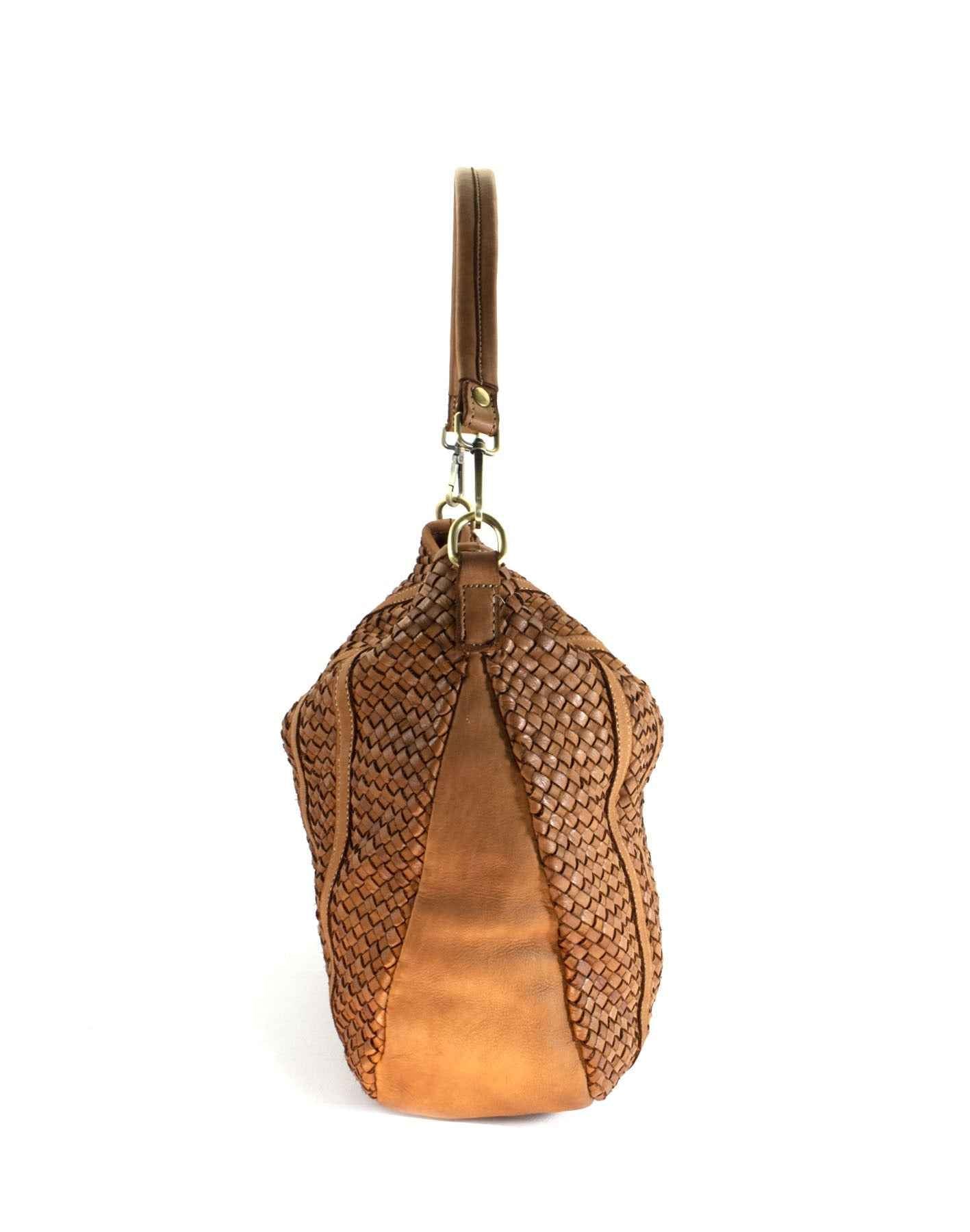 BZNA Bag Nadja Braun Italy Designer Umhängetasche Schultertasche Tasche Leder