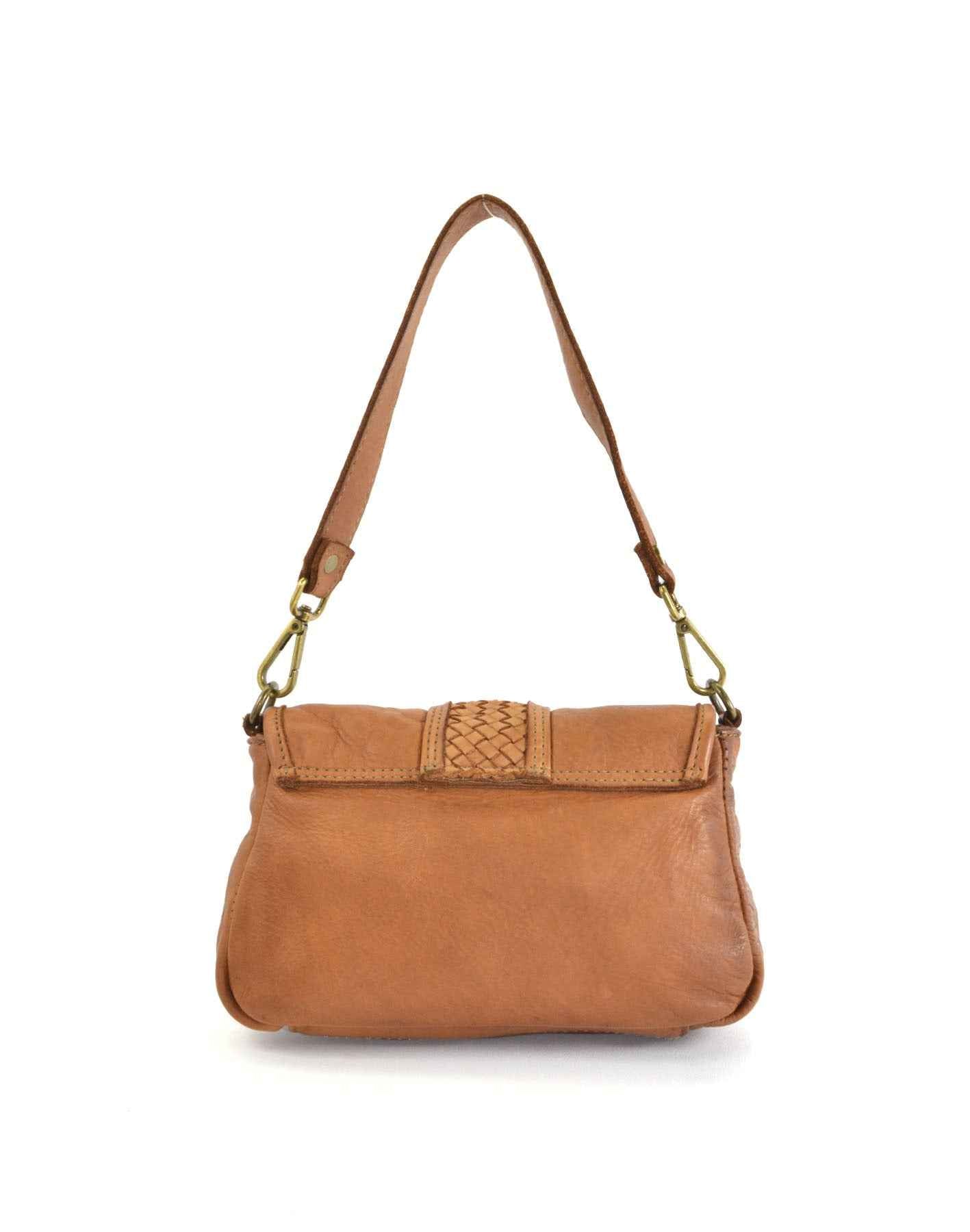 BZNA Bag Radjaka Braun Italy Damen Handtasche Schultertasche Tasche Leder