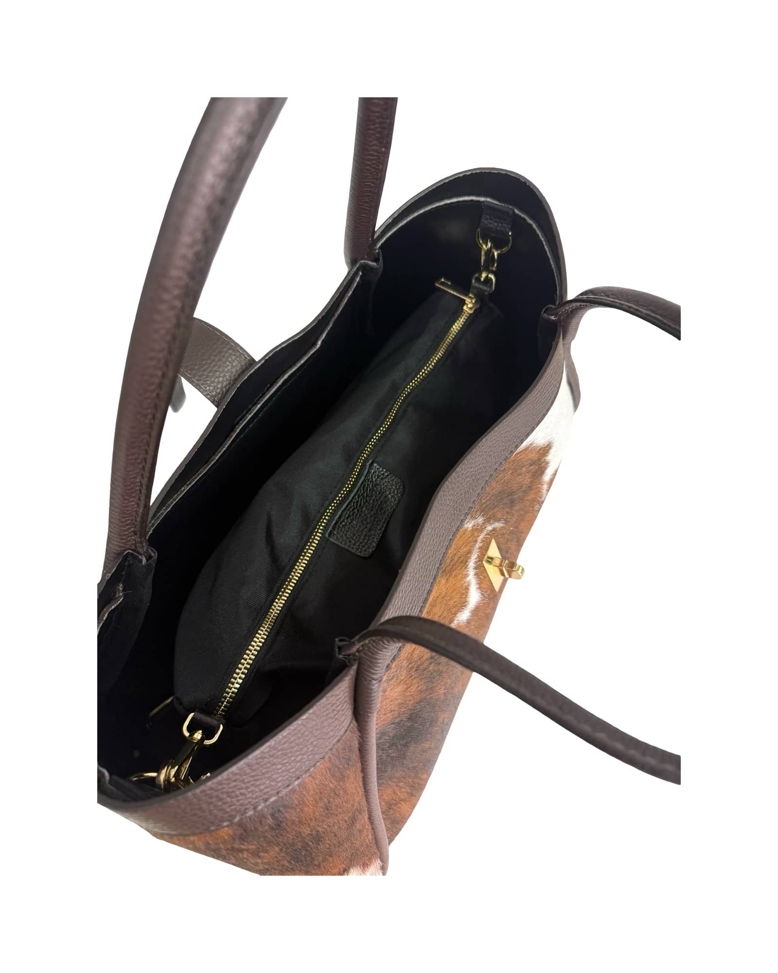 BZNA Bag Gracie Mac. Cucio Cavalino Echtfell Italy Damen Shopper Handtasche Schultertasche Tasche - B Z N A