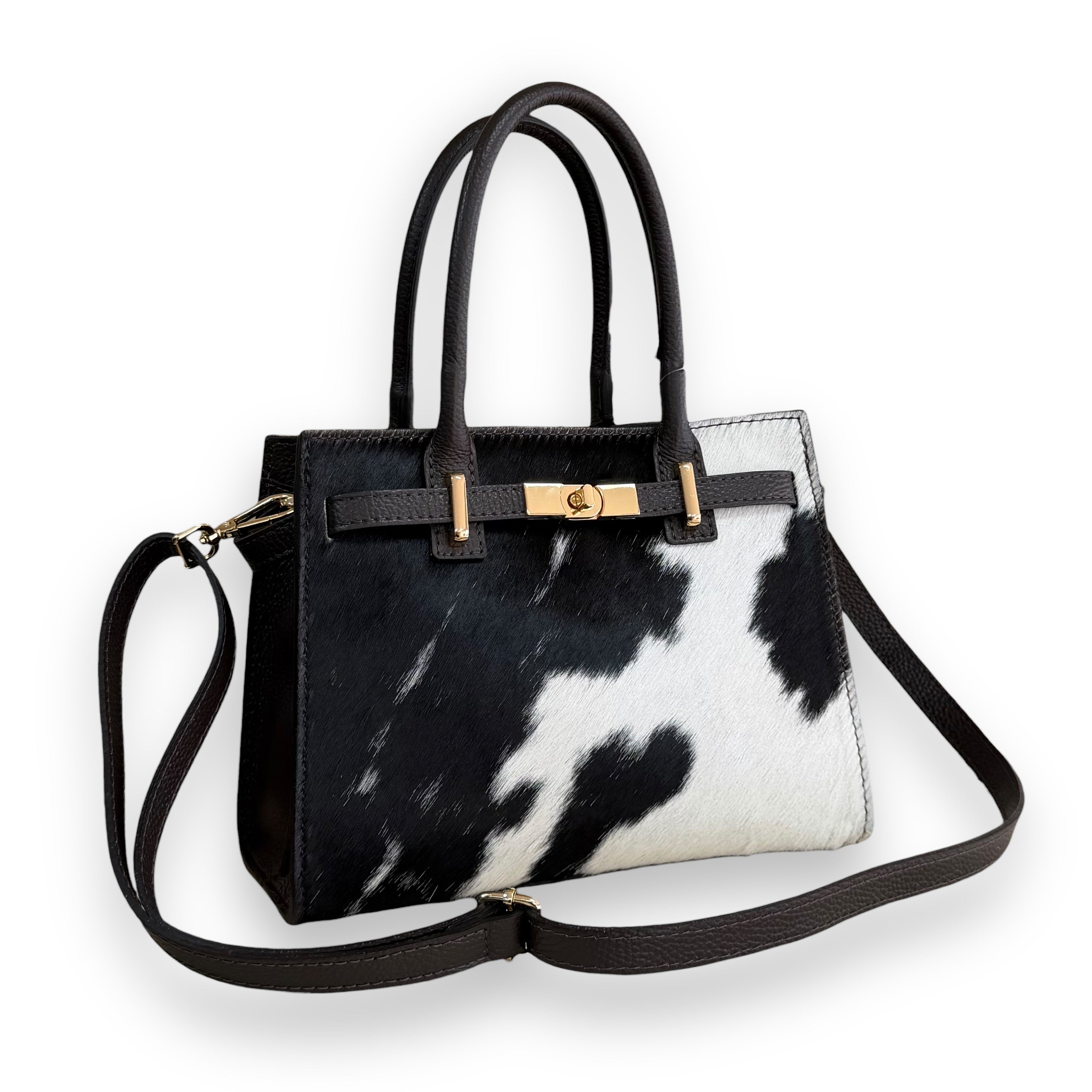 BZNA Bag BO6991 Cavalino Echtfell Italy Damen Shopper Handtasche Schultertasche Tasche - B Z N A