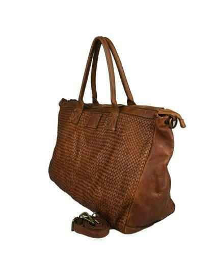 BZNA Bag Funny Grün Shopper Tasche Schultertasche Handtasche Designer Leder