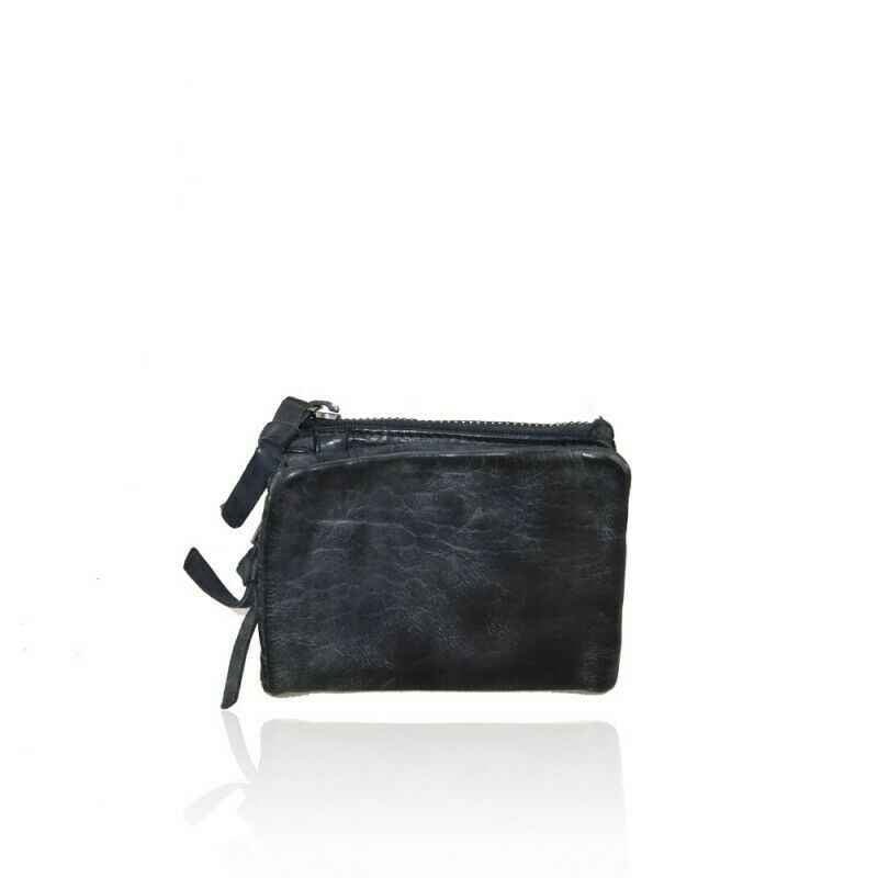BZNA Berlin Sierra  Grau Wallet Leather Leder Portemonnaie Geldbörse Clutch