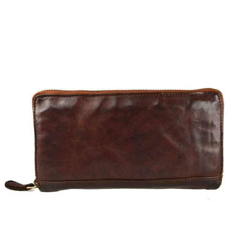 BZNA Berlin Willa cognac Wallet sheep Leather Leder Portemonnaie Geldbörse Neu