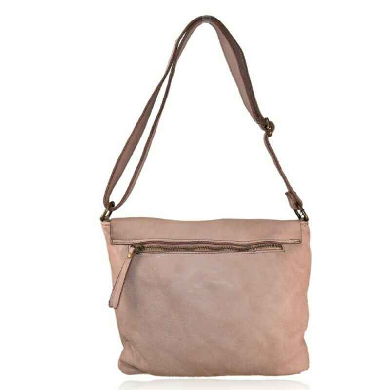BZNA Bag Pina Rosa Italy Designer Messenger Damen Handtasche Schultertasche