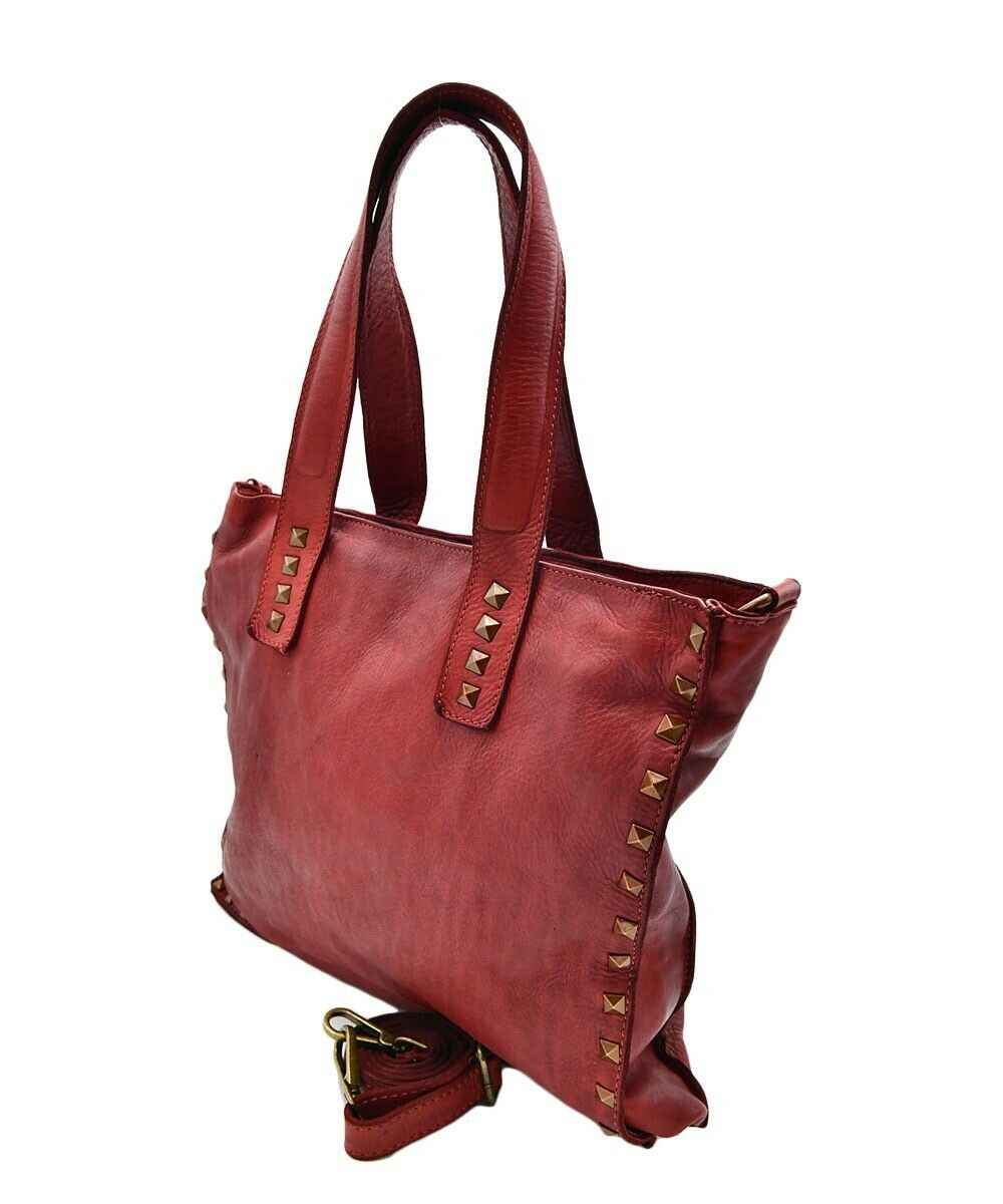 BZNA Bag Pluto Braun  Italy Designer Umhängetasche Damen Handtasche Leder