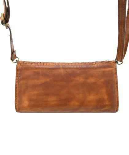BZNA Berlin Selma Rot Wallet Leder Schulter Portemonnaie Geldbörse Clutch
