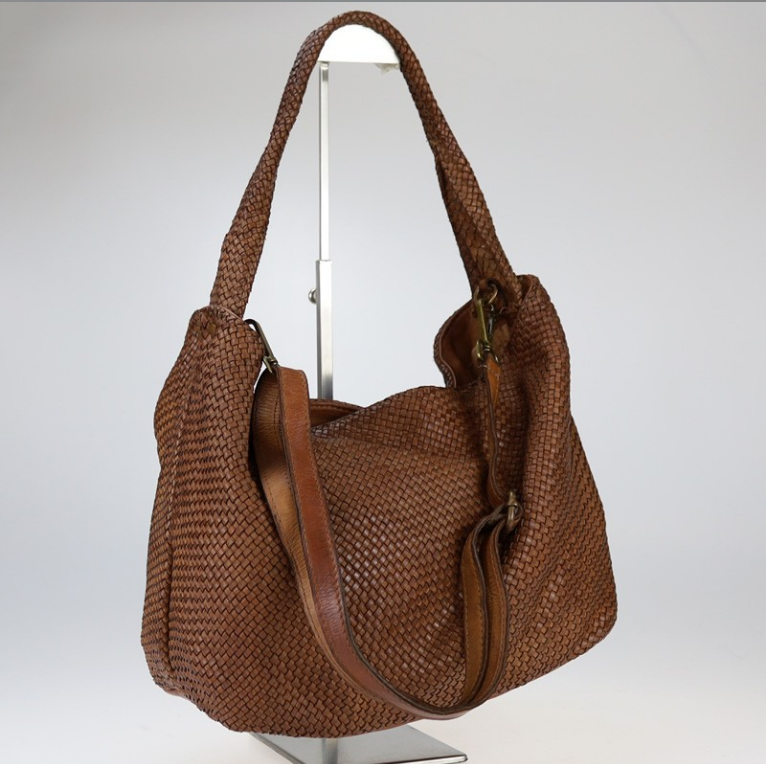 BZNA Bag Sanja Gelb Italy Designer Damen Handtasche Schultertasche Tasche