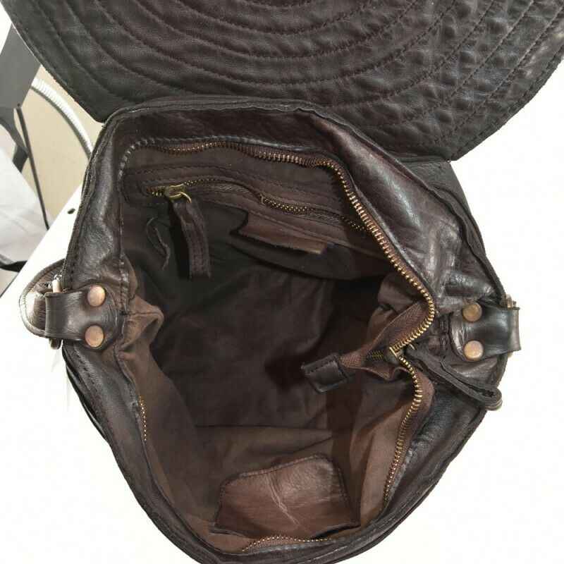 BZNA Bag Hazel Gelb Italy Designer Beutel Umhängetasche Damen Handtasche Leder