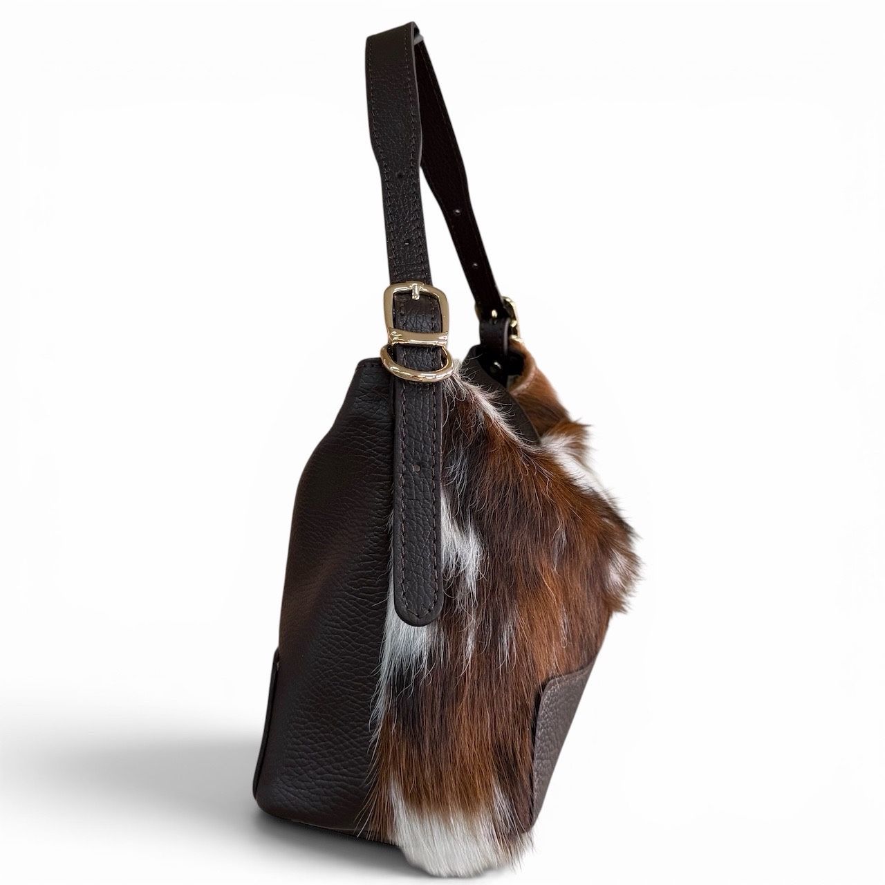 BZNA Bag BO6889 Cavalino Echtfell Italy Damen Shopper Handtasche Schultertasche Tasche - B Z N A