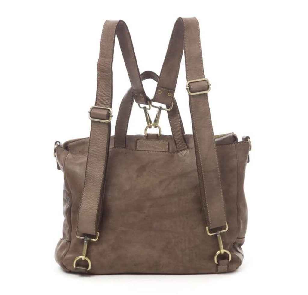BZNA Bag Rucksack Smilla Bordeaux Backpacker Designer Rucksack Damenhandtasche Schultertasche