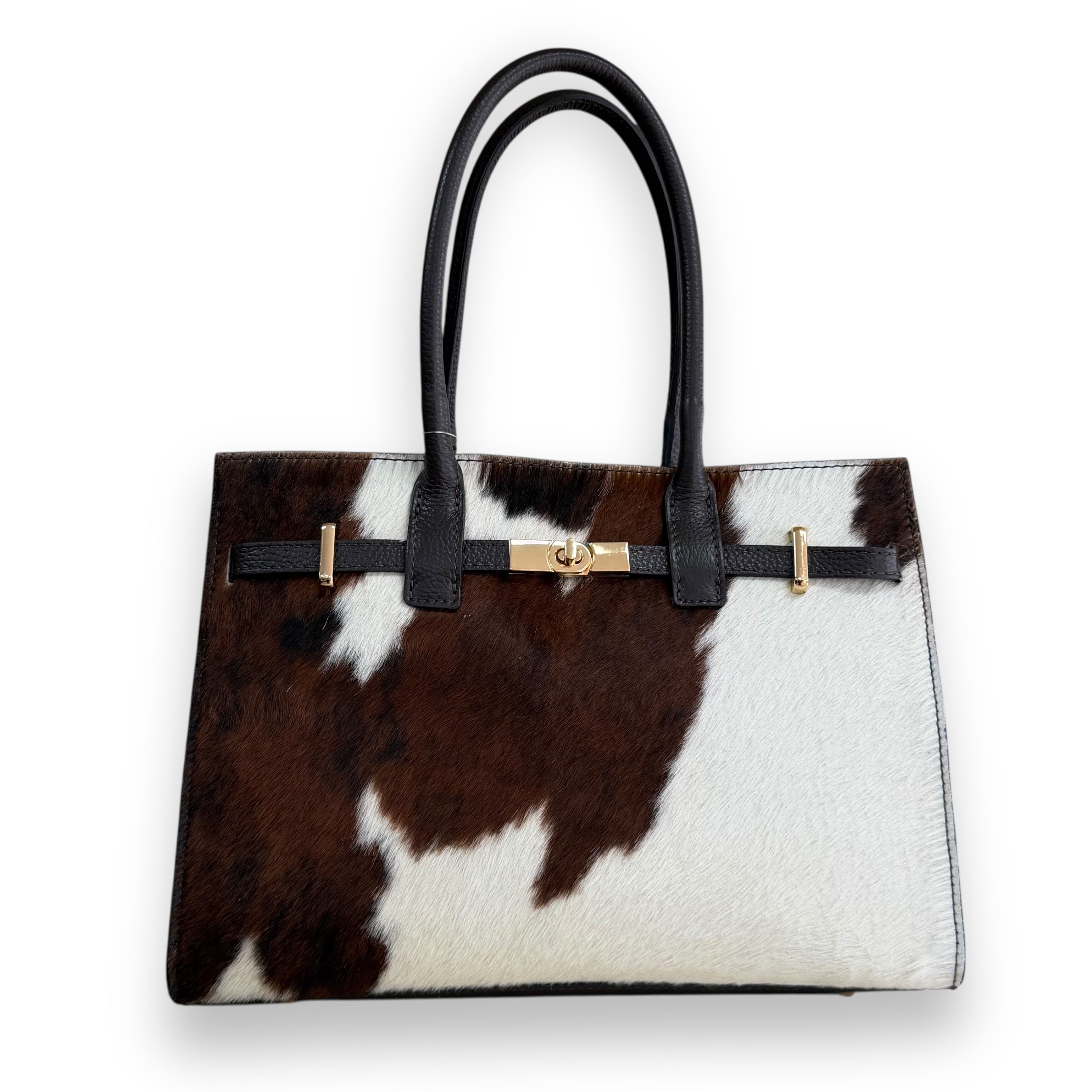 BZNA Bag BO6980 Mac. Cucio Cavalino Echtfell Italy Damen Shopper Handtasche Schultertasche Tasche - B Z N A