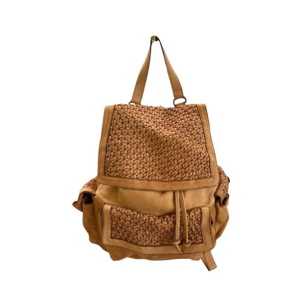 BZNA Bag Emely Beige Backpacker Designer Rucksack Damentasche Schultertasche