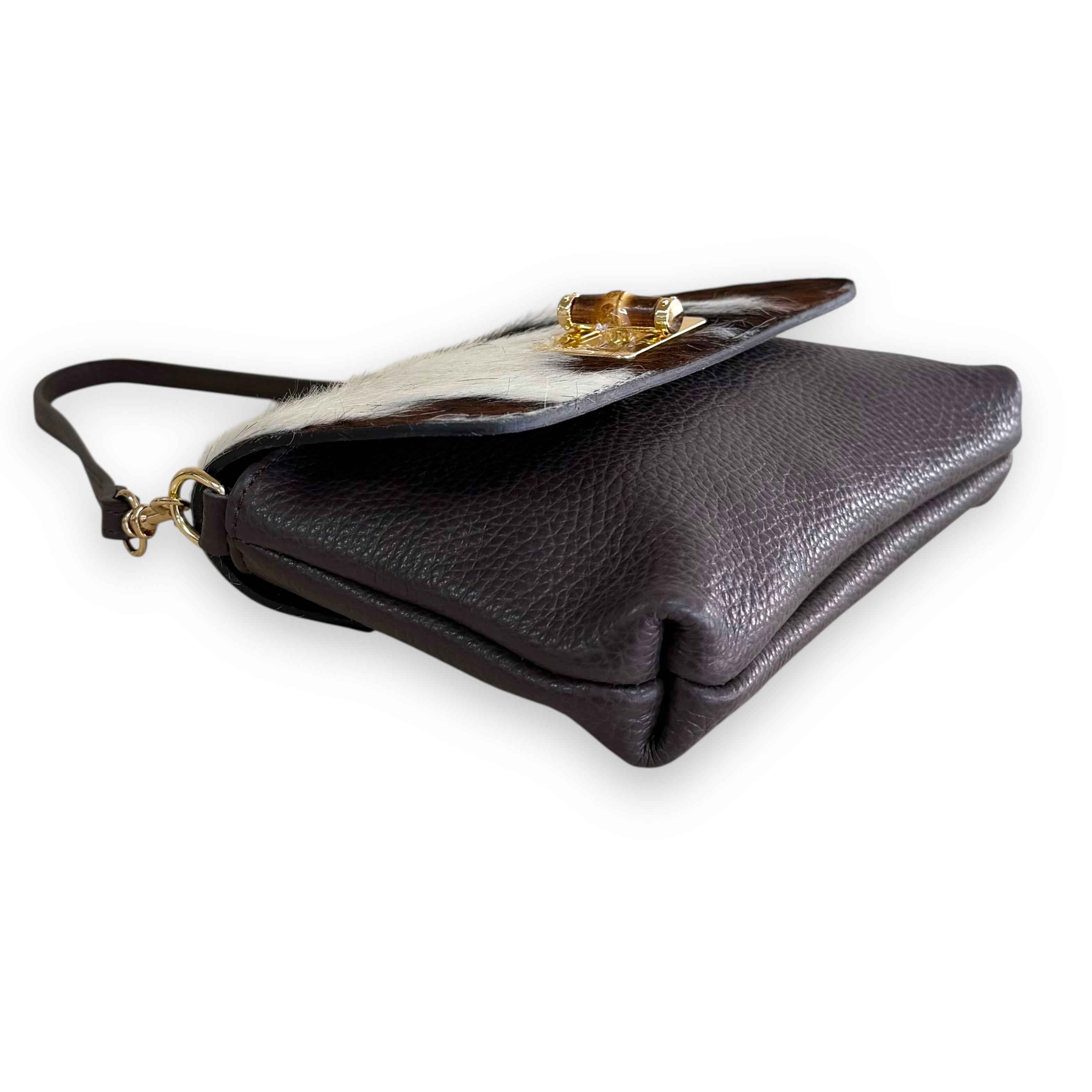 BZNA Bag BO6976 Cavalino Echtfell Italy Damen Shopper Handtasche Schultertasche Tasche