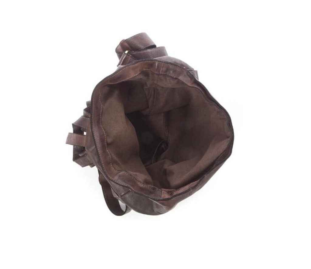 BZNA Rucksack Kev Petrol Unisex Roll Top Backpacker Designer Handtasche