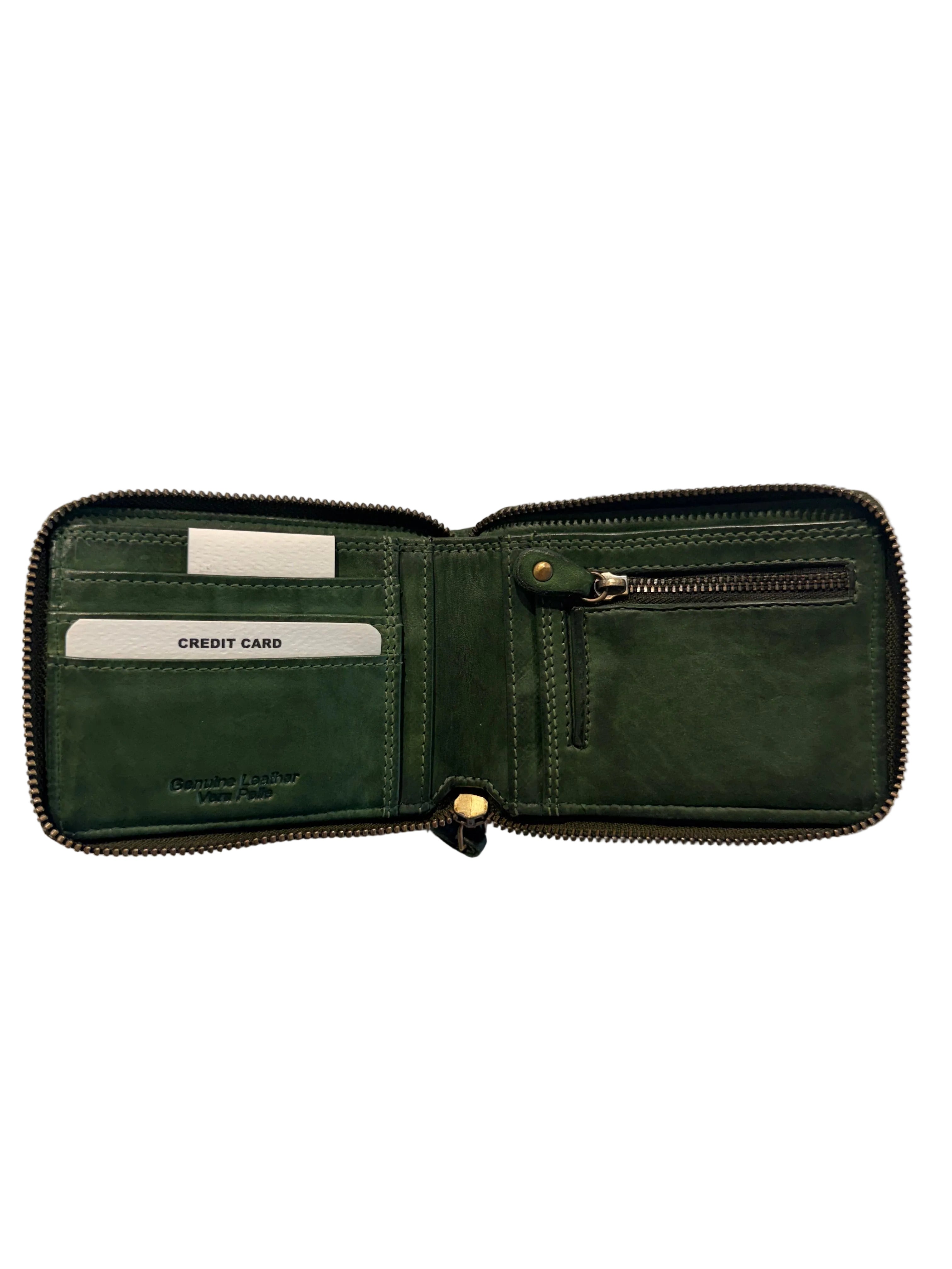 BZNA Berlin Benno872 Wallet Clutch Leather Leder Portemonnaie Geldbörse Neu - B Z N A