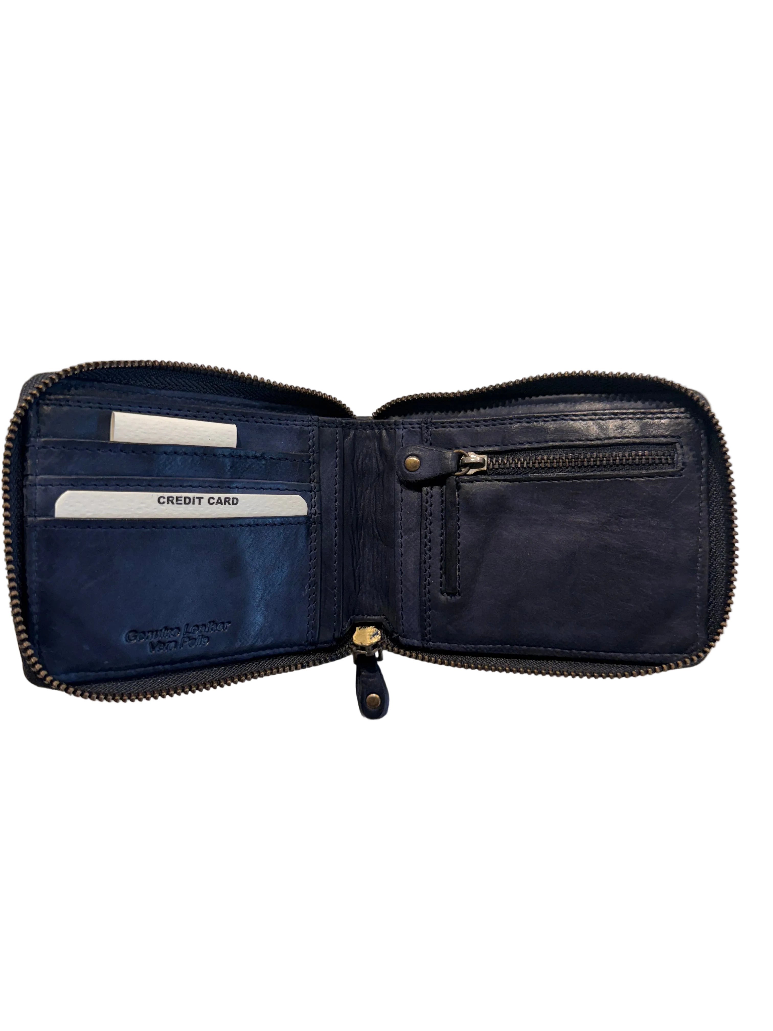 BZNA Berlin Benno872 Wallet Clutch Leather Leder Portemonnaie Geldbörse Neu - B Z N A