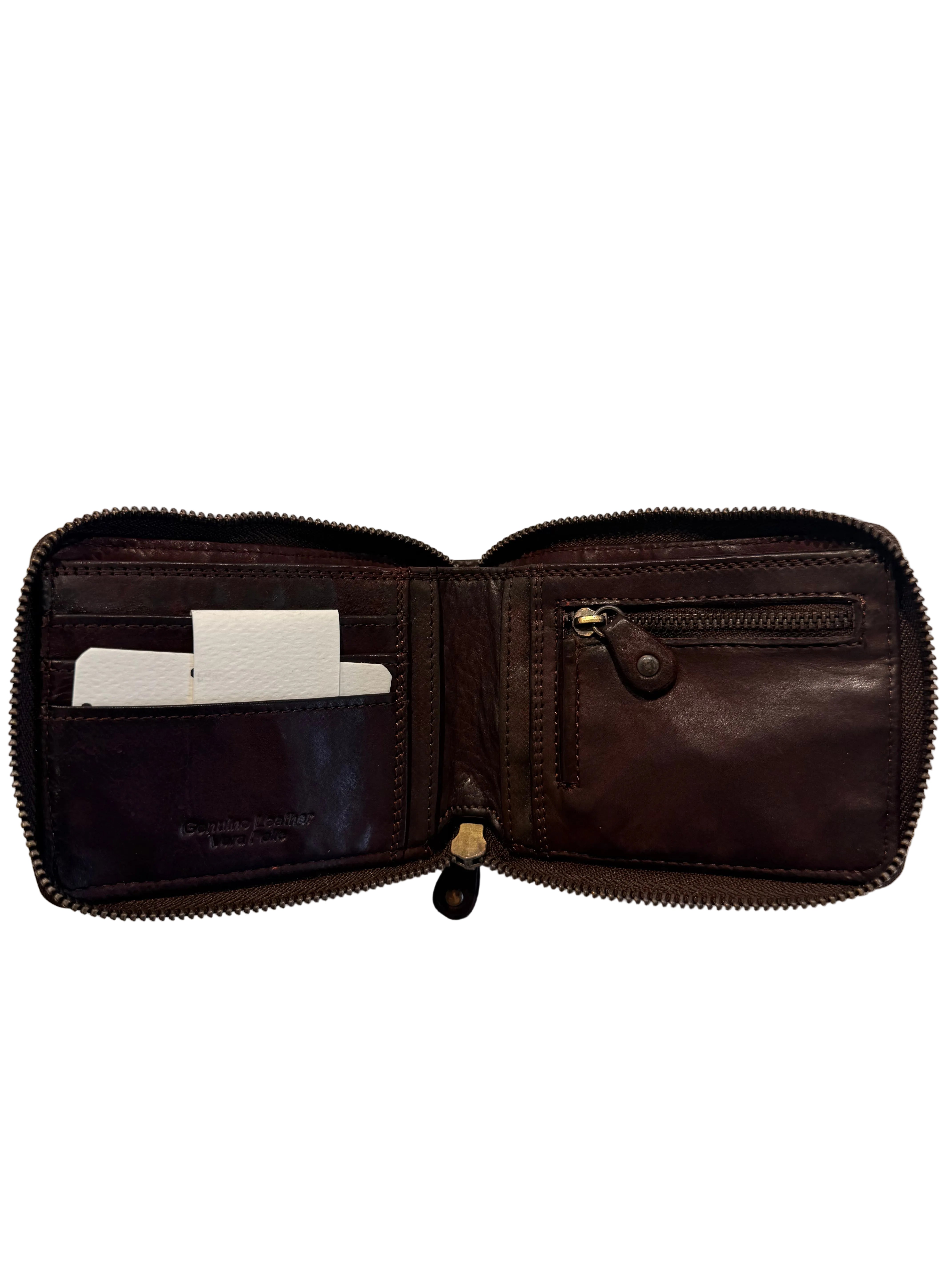 BZNA Berlin Benno872 Wallet Clutch Leather Leder Portemonnaie Geldbörse Neu - B Z N A