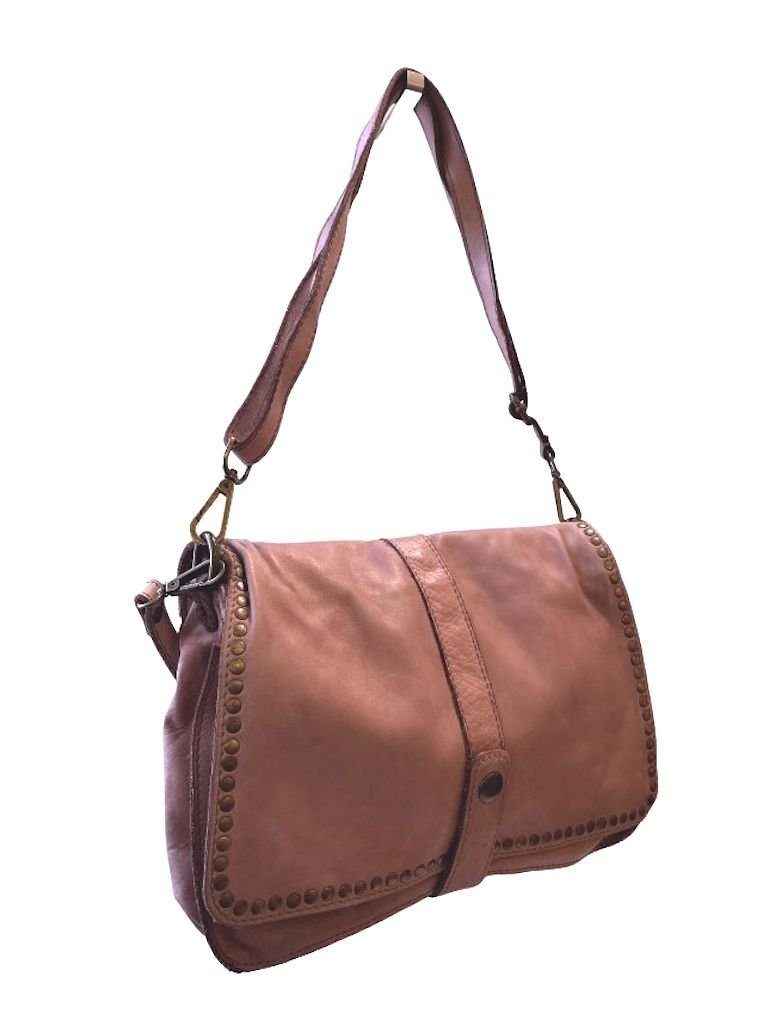 BZNA Bag Luna rosa Italy Designer Clutch Umhängetasche Ledertasche Damen Handtasche Schultertasche Tasche Leder Shopper Neu