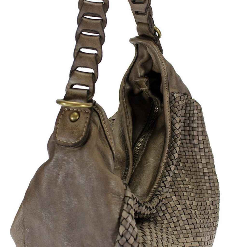 BZNA Bag Manja Pink Italy Designer Beutel Umhängetasche Shopper Handtasche Leder