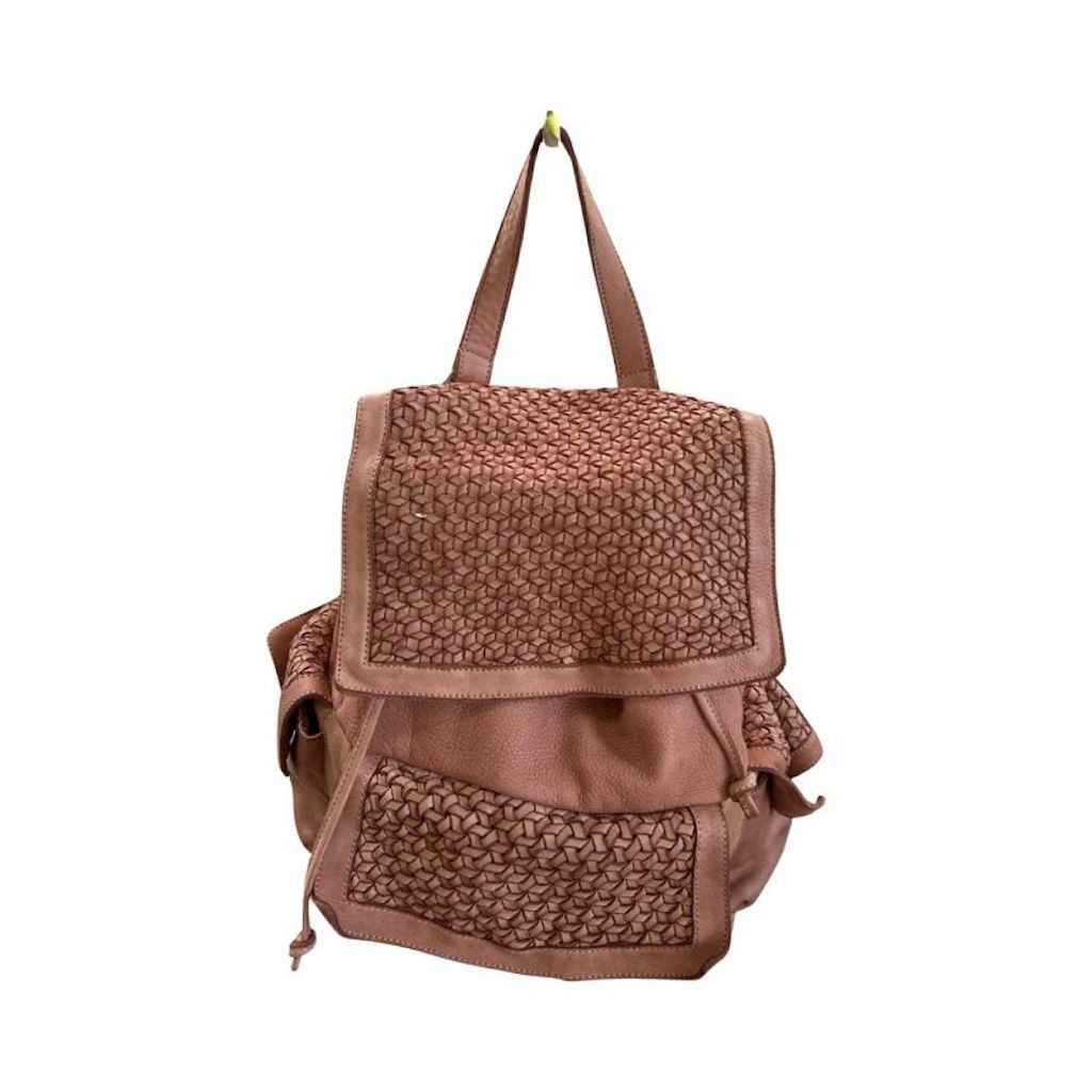 BZNA Bag Emely Puder Rose Backpacker Designer Rucksack Damentasche Schultertasche