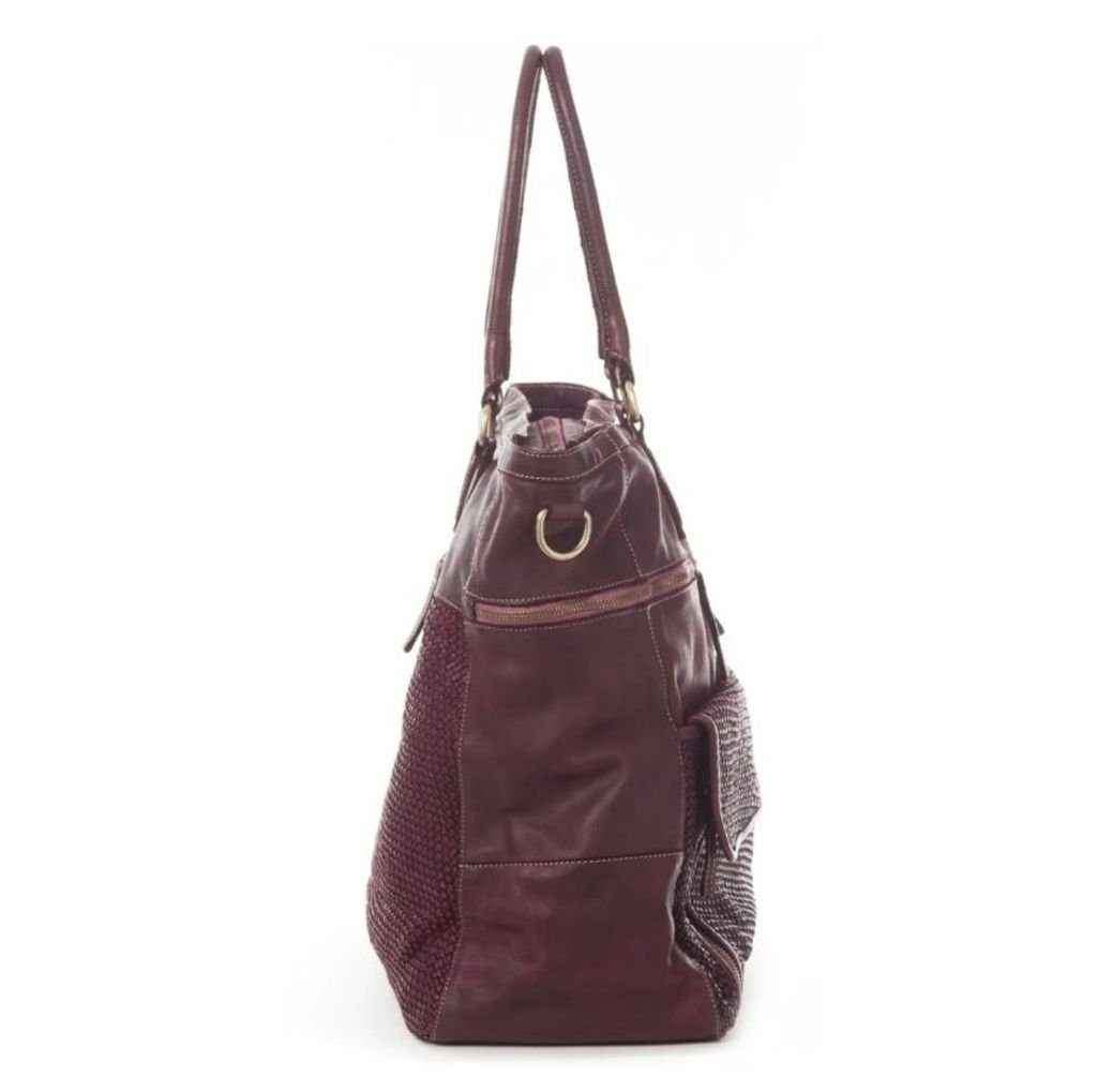BZNA Bag Boneys Gelb Italy Designer Damen Tasche Handtasche Schultertasche Leder Shopper Neu