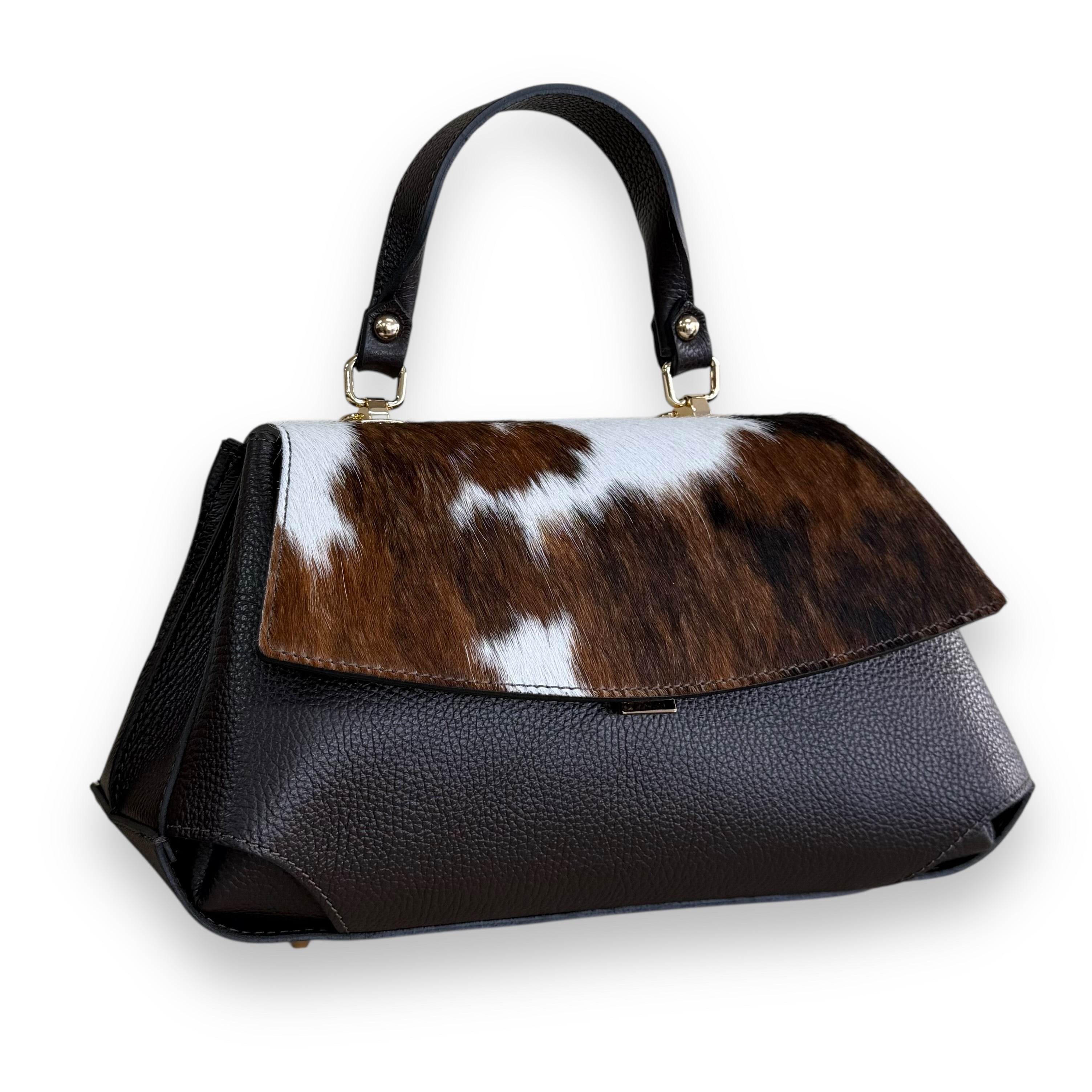 BZNA Bag BO6990 Cavalino Echtfell Italy Damen Shopper Handtasche Schultertasche Tasche - B Z N A