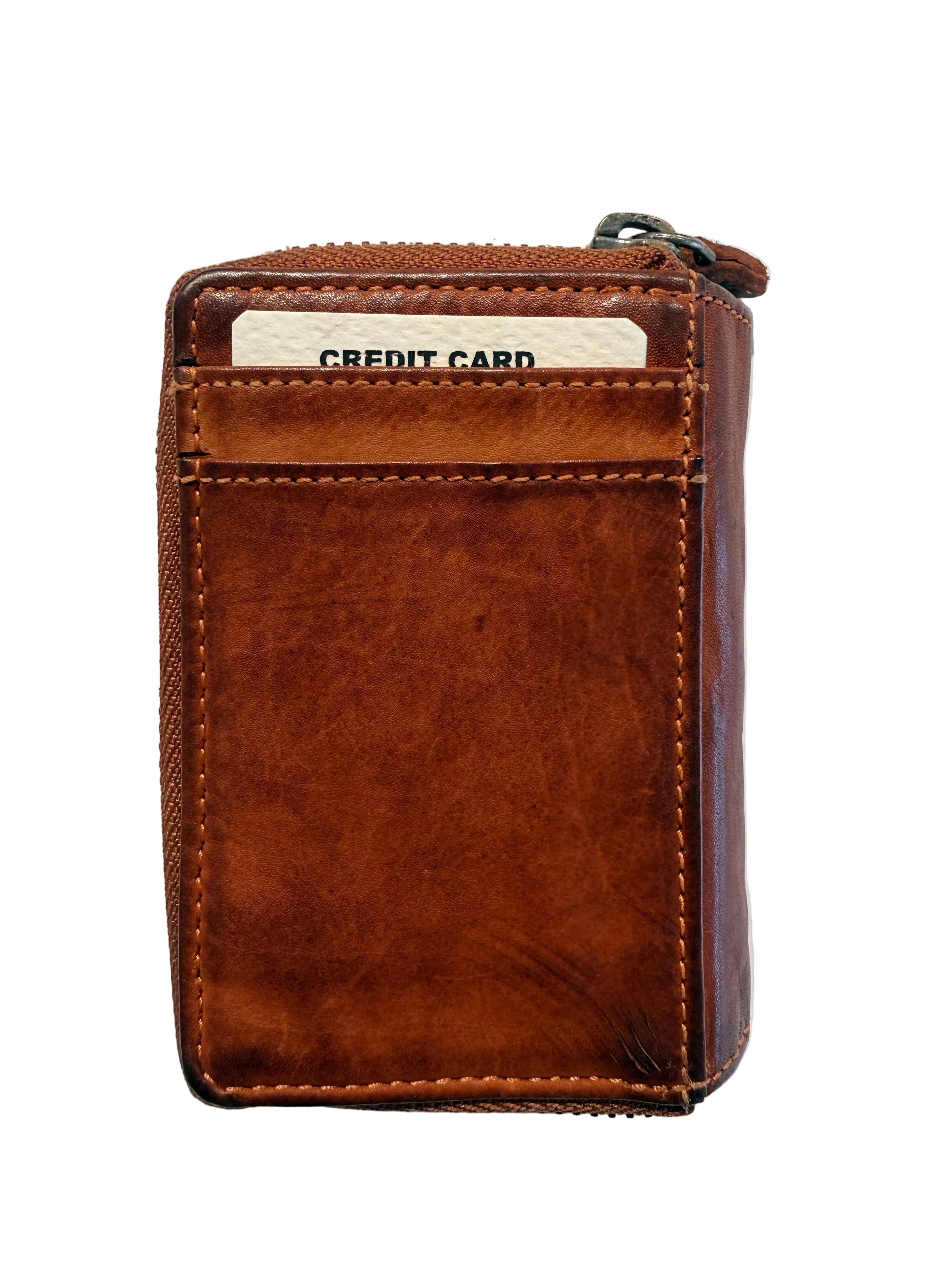 BZNA Berlin Braun Wallet Clutch Leather Leder Portemonnaie Geldbörse Neu (Kopie 2) - B Z N A