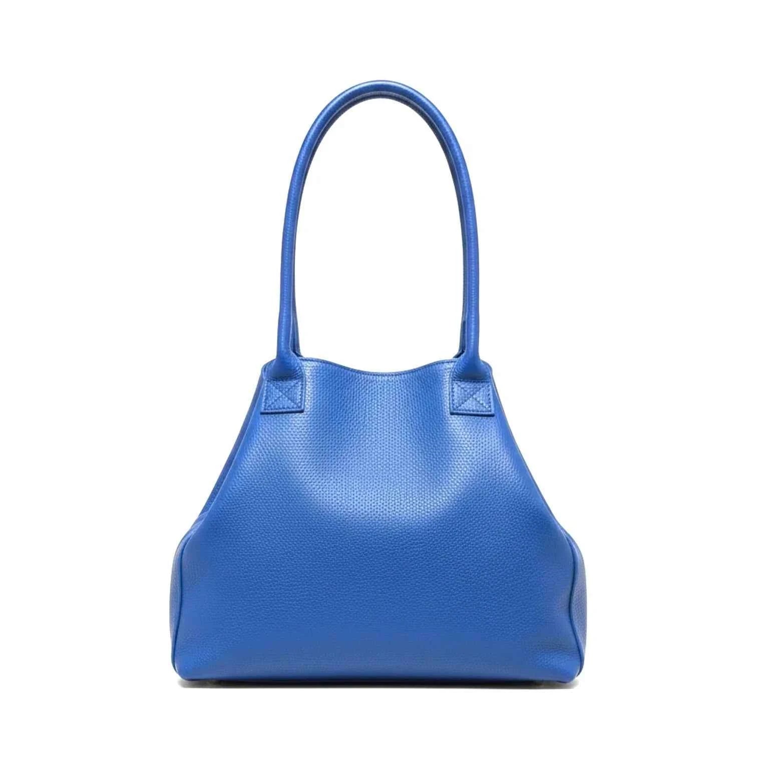 BZNA Bag Ladiva Blau Leder Italy Damen Shopper Handtasche Schultertasche Tasche