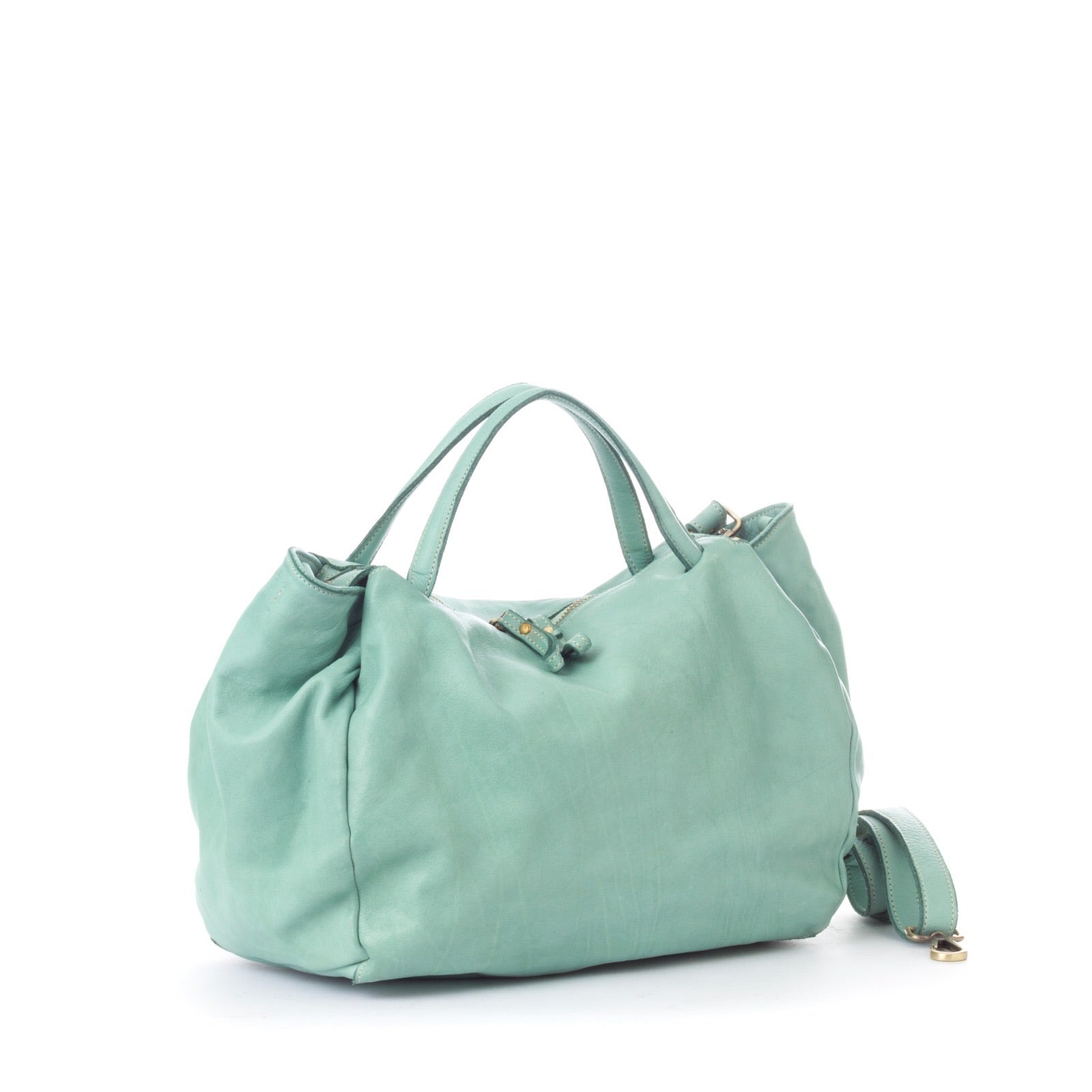 BZNA Bag Diana Salvia Italy Designer Damen Handtasche Schultertasche Tasche Leder Shopper Neu (Kopie) - B Z N A