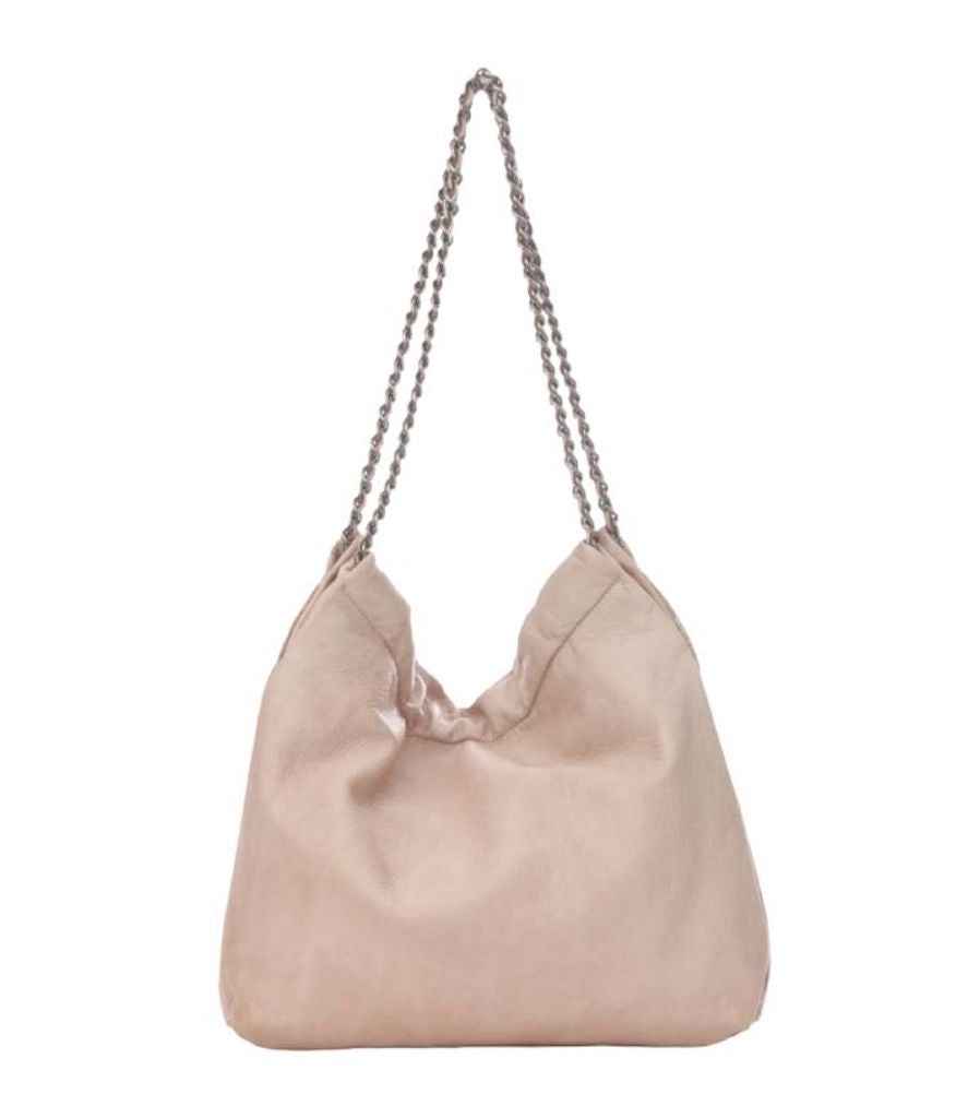 BZNA Umhängetasche Santi Beige Designer Beutel Handtasche Schultertasche
